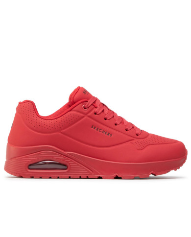 Buty męskie Skechers UNO STAND ON AIR 52458RED Czerwone - Sklep online Mastersport