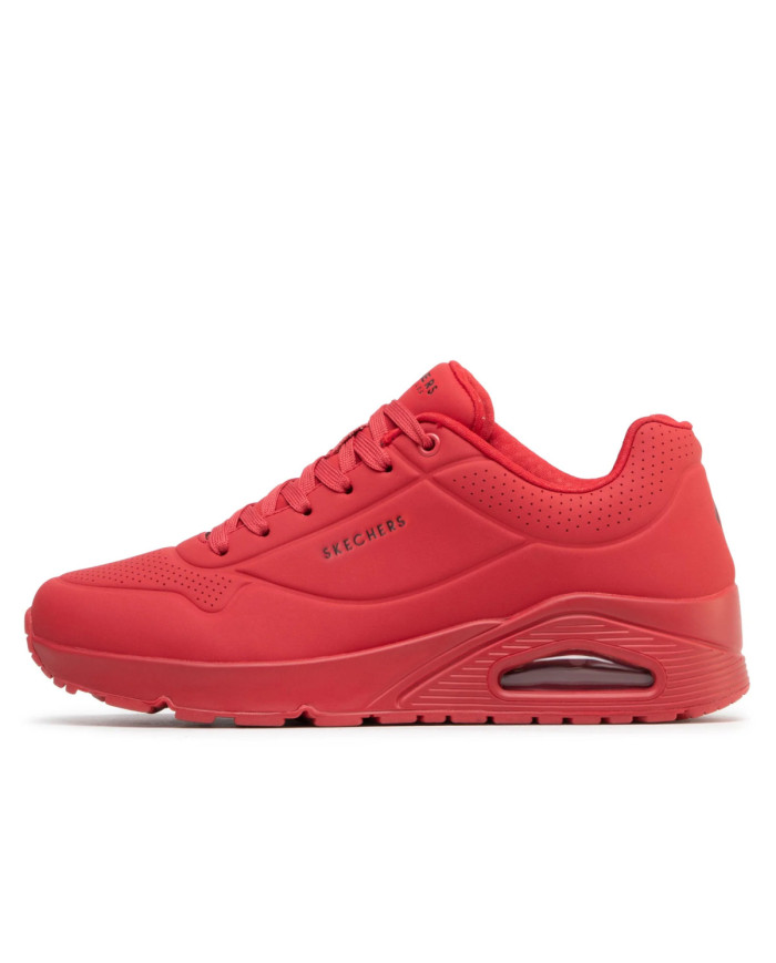 Buty męskie Skechers UNO STAND ON AIR 52458RED Czerwone - Sklep online Mastersport