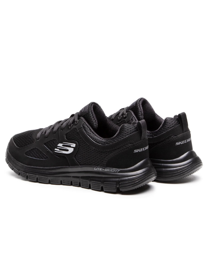 Buty męskie Skechers BURNS AGOURA 52635BBK Czarne - Sklep online Mastersport