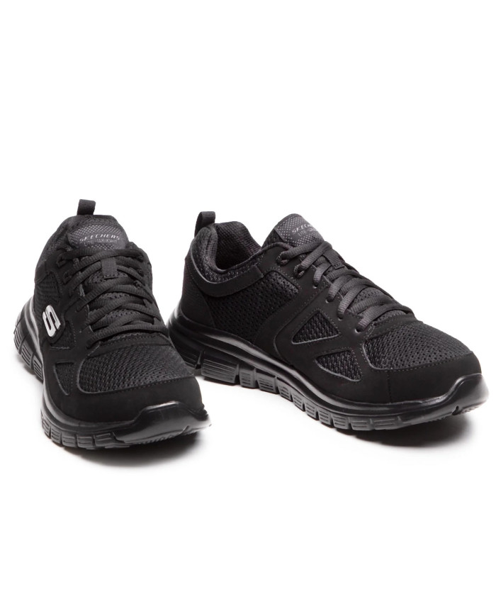 Buty męskie Skechers BURNS AGOURA 52635BBK Czarne - Sklep online Mastersport