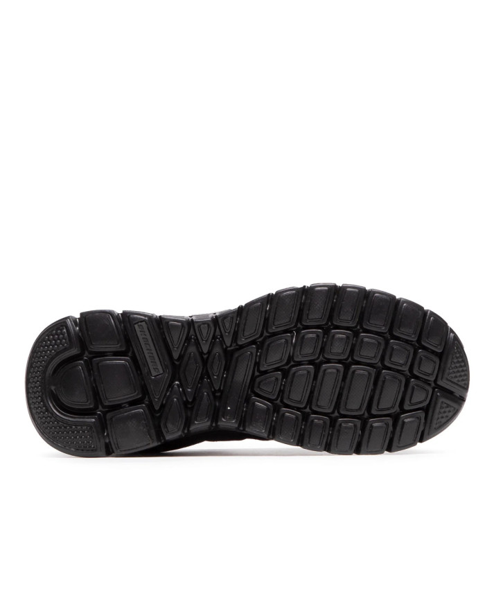 Buty męskie Skechers BURNS AGOURA 52635BBK Czarne - Sklep online Mastersport