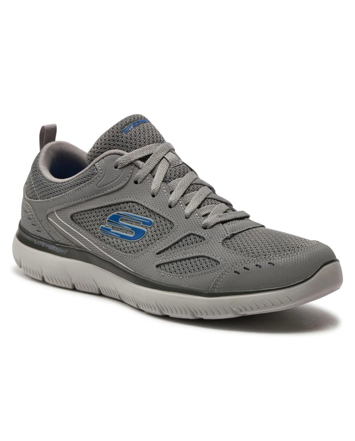 Buty męskie Skechers SUMMITS SOUTH RIM 52812GRY Szare - Sklep online Mastersport