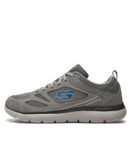 Buty męskie Skechers SUMMITS SOUTH RIM 52812GRY Szare - Sklep online Mastersport