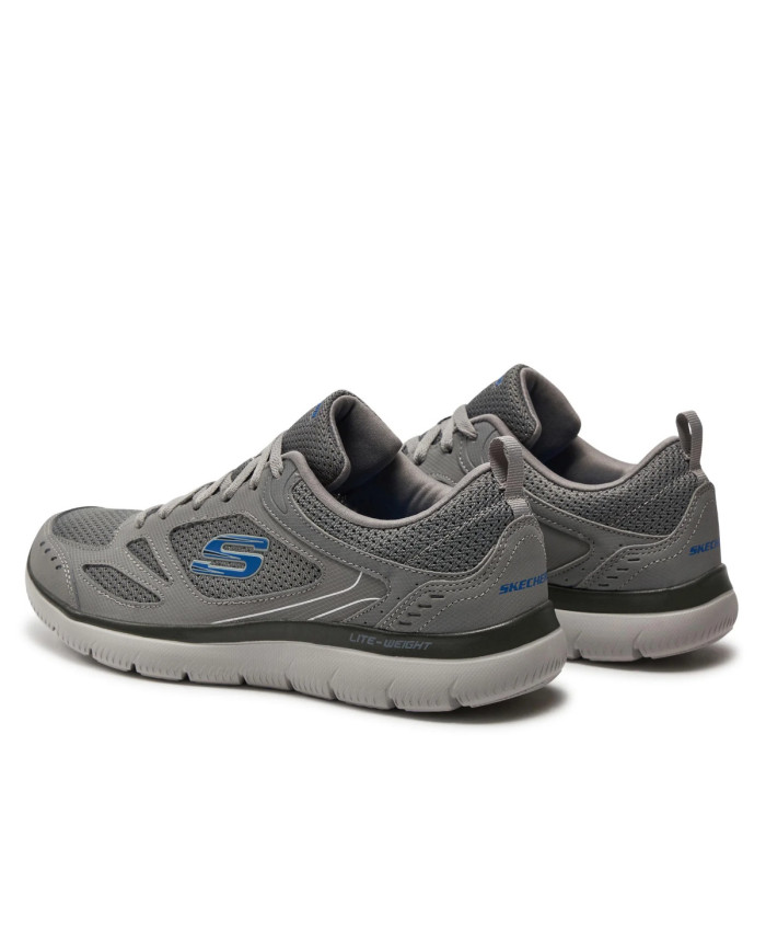 Buty męskie Skechers SUMMITS SOUTH RIM 52812GRY Szare - Sklep online Mastersport