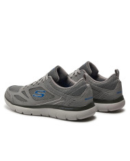 Buty męskie Skechers SUMMITS SOUTH RIM 52812GRY Szare - Sklep online Mastersport