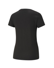 Koszulka damska Puma CLASSICS LOGO TEE 53007771 Czarna - Sklep online Mastersport