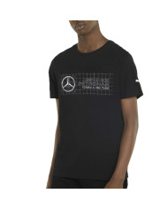 Koszulka męska Puma MAPF1 LOGO TEE 53369301 Czarna - Sklep online Mastersport