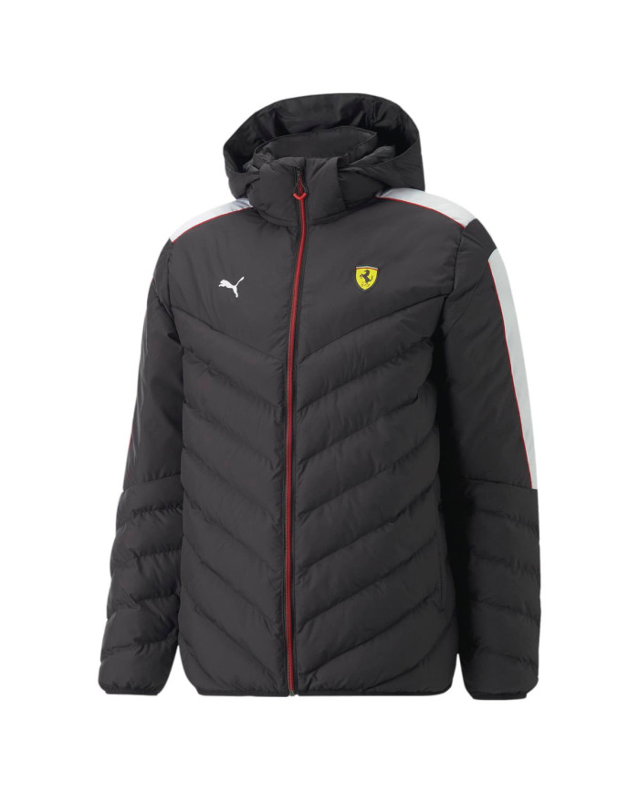Kurtka męska Puma FERRARI RACE MT7 ECOLITE DOWN JKT 53582501 Czarna - Sklep online Mastersport