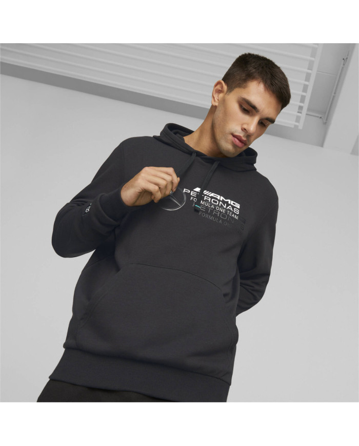 Bluza męska Puma MAPF1 HOODIE 53847501 Czarna - Sklep online Mastersport