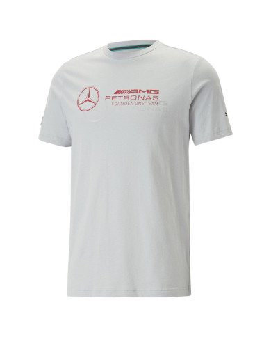 Koszulka męska Puma MAPF1 LOGO TEE MERCEDES TEAM 53848202 Szara - Sklep online Mastersport