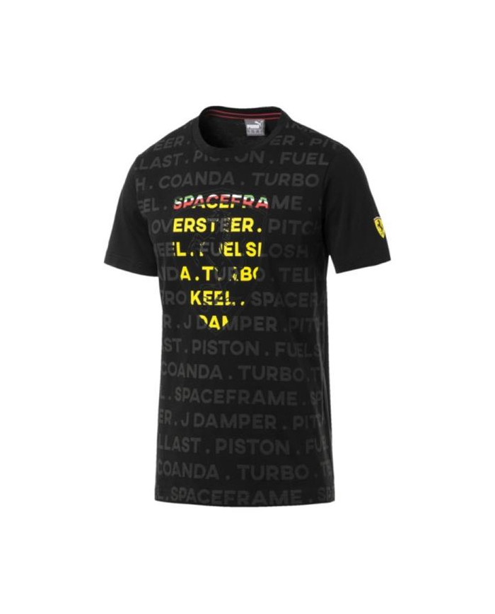Koszulka męska Puma SF BIG SHIELD TEE 57782802 Czarna - Sklep online Mastersport