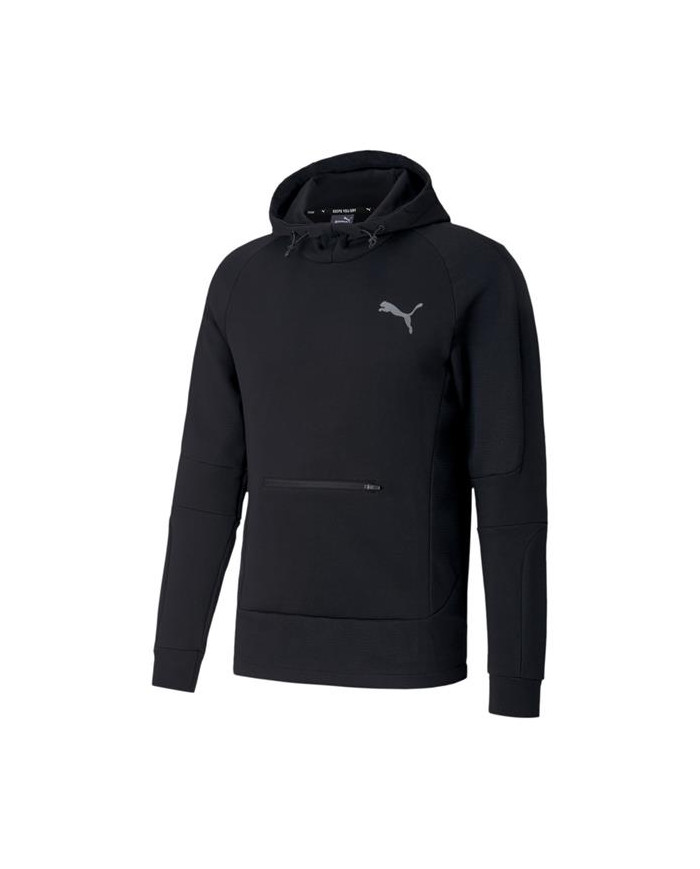 Bluza męska Puma EVOSTRIPE HOODIE 58346501 Czarna - Sklep online Mastersport