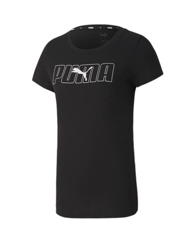 Koszulka damska Puma REBEL GRAPHIC TEE 58355701 Czarna - Sklep online Mastersport