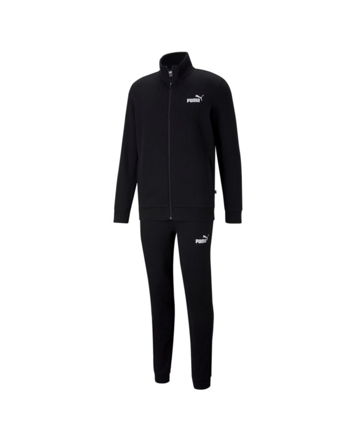 Dres męski Puma CLEAN SWEAT SUIT FL 58584101 Czarny - Sklep online Mastersport
