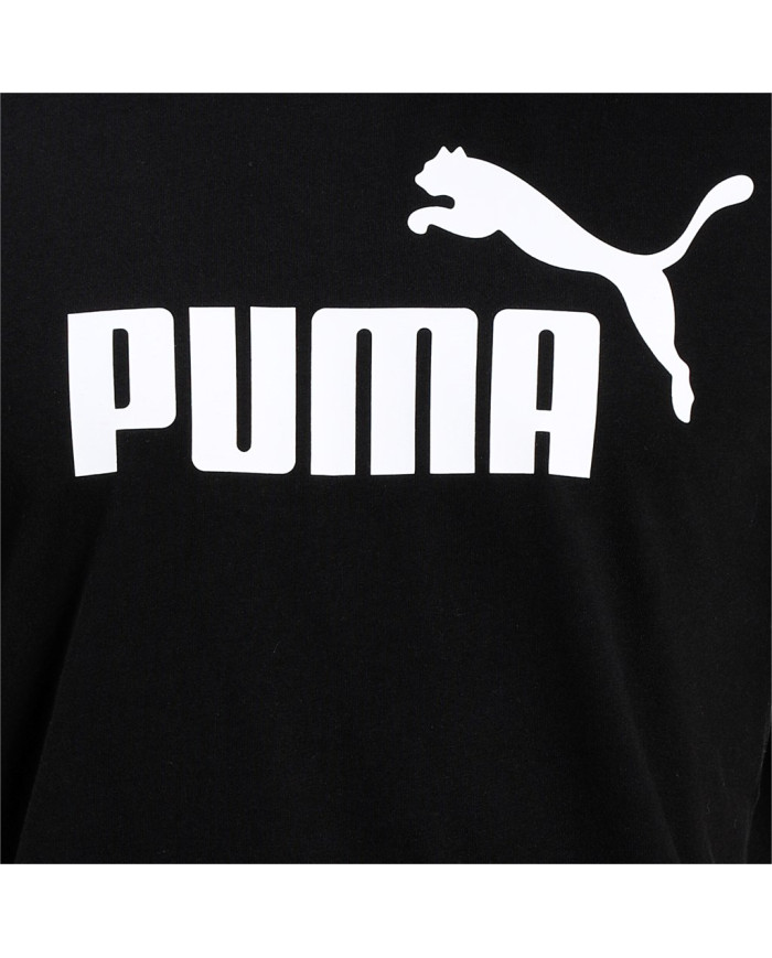 Koszulka męska Puma ESS LOGO TEE 58666601 Czarna - Sklep online Mastersport