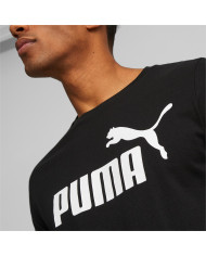Koszulka męska Puma ESS LOGO TEE 58666601 Czarna - Sklep online Mastersport