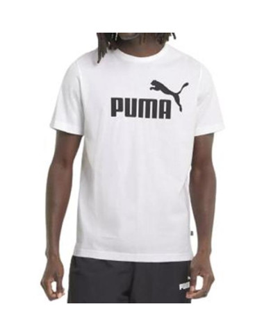 Koszulka męska Puma ESS LOGO TEE 58666602 Biała - Sklep online Mastersport