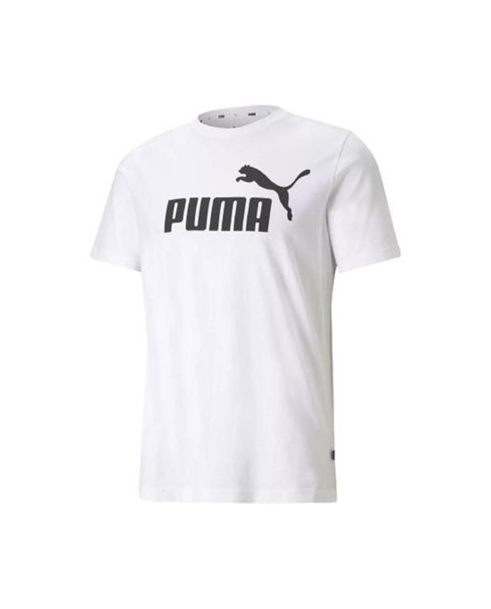 Koszulka męska Puma ESS LOGO TEE 58666602 Biała - Sklep online Mastersport