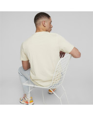 Koszulka męska Puma ESS SMALL LOGO TEE 58666988 Beżowa - Sklep online Mastersport