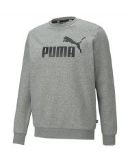 Bluza męska Puma ESS BIG LOGO CREW FL 58667803 Szara - Sklep online Mastersport
