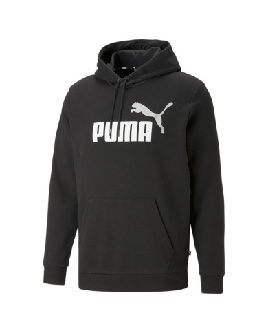 Bluza męska Puma ESS+ COL BIG LOGO HOODIE 58676561 Czarna - Sklep online Mastersport