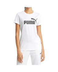 Koszulka damska Puma ESS LOGO TEE 58677402 Biała - Sklep online Mastersport