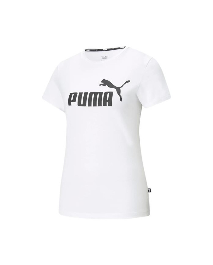 Koszulka damska Puma ESS LOGO TEE 58677402 Biała - Sklep online Mastersport