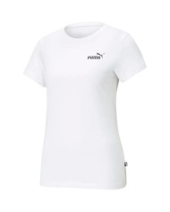 Koszulka damska Puma ESS SMALL LOGO TEE 58677602 Biała - Sklep online Mastersport