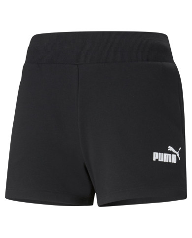 Szorty damskie Puma ESS 4 SWEAT SHORTS 58682401 Czarne - Sklep online Mastersport