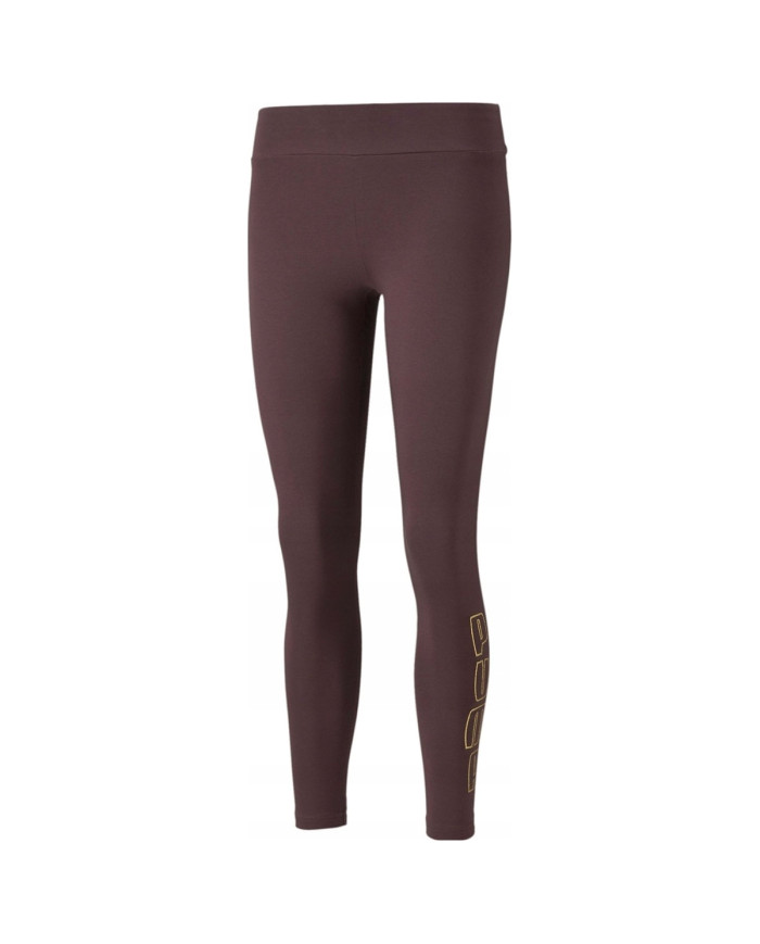 Spodnie damskie Puma HOLIDAY LEGGINGS 58955221 Brązowe - Sklep online Mastersport