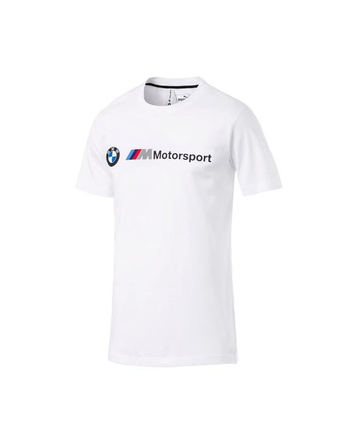 Koszulka męska Puma BMW MMS LOGO TEE 59536902 Biała - Sklep online Mastersport