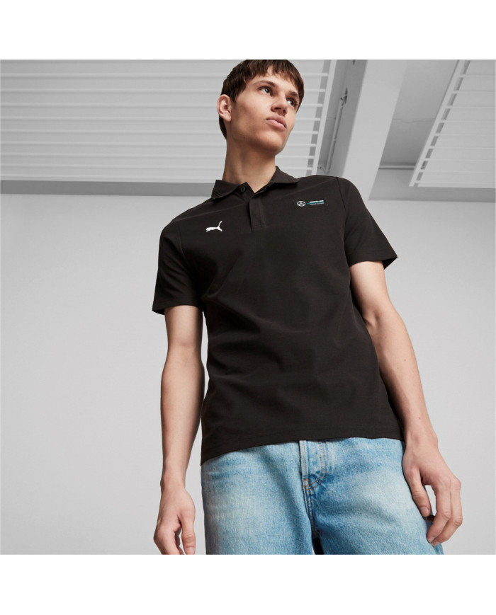 Koszulka męska Puma MAPF1 POLO 62115401 Czarna - Sklep online Mastersport