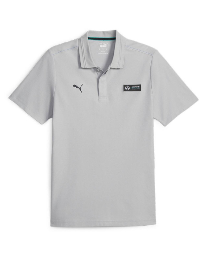 Koszulka męska Puma MAPF1 POLO MERCEDES TEAM 62115402 Szara - Sklep online Mastersport