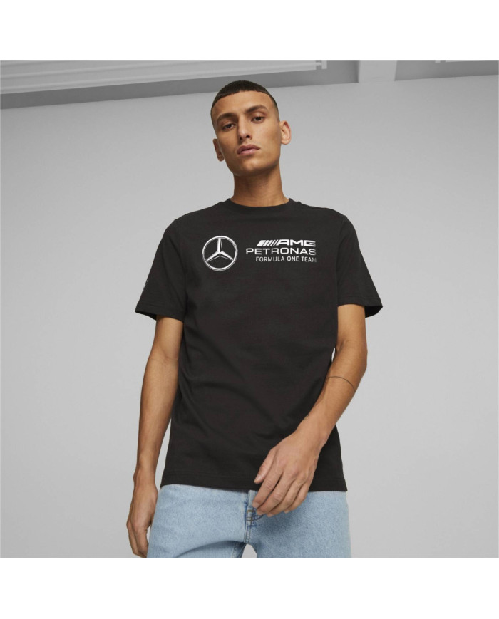 Koszulka męska Puma MAPF1 LOGO TEE 62115701 Czarna - Sklep online Mastersport