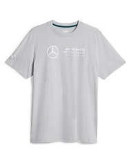 Koszulka męska Puma MAPF1 LOGO TEE MERCEDES TEAM 62115702 Szara - Sklep online Mastersport