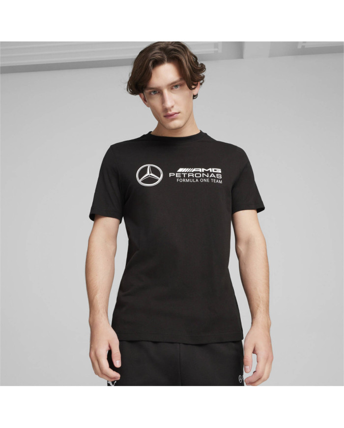 Koszulka męska Puma MAPF1 ESS LOGO TEE 62376201 Czarna - Sklep online Mastersport