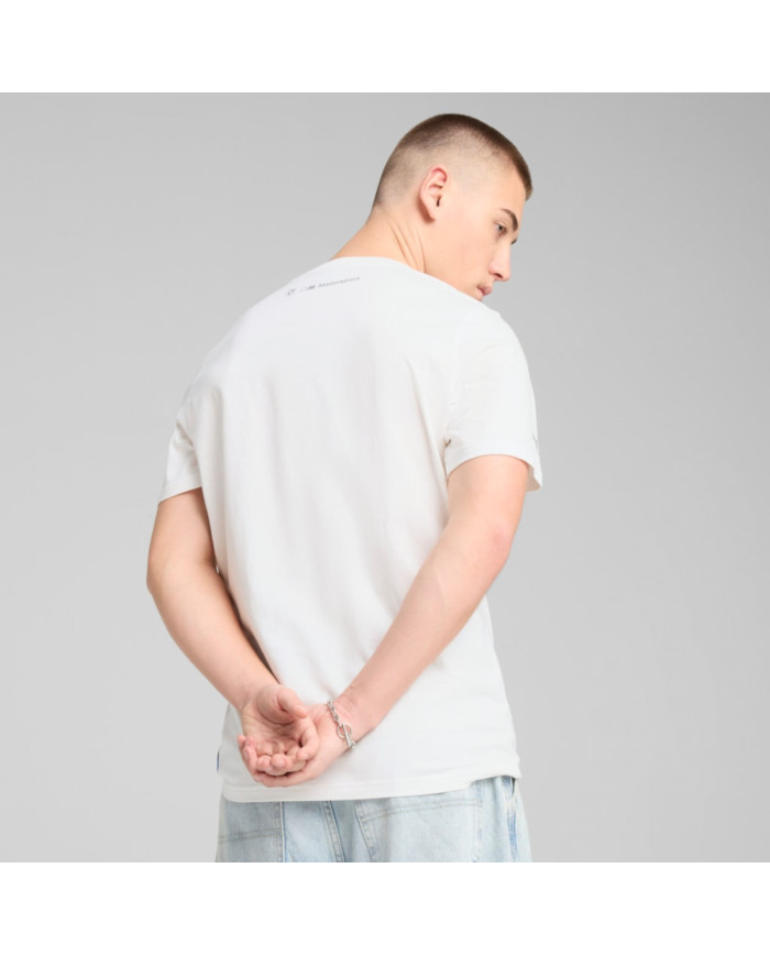 Koszulka męska Puma BMW MMS ESS GRAPHIC TEE 63063302 Biała - Sklep online Mastersport