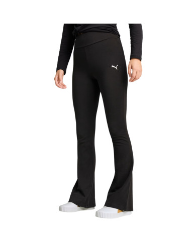 Spodnie damskie Puma ESS HIGH WAIST FLARED LEGGINGS 63154201 Czarne - Sklep online Mastersport