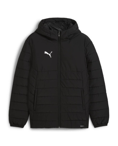 Kurtka męska Puma TEAM ADDITIONS HOODED PADDED JKT 65979503 Czarna - Sklep online Mastersport