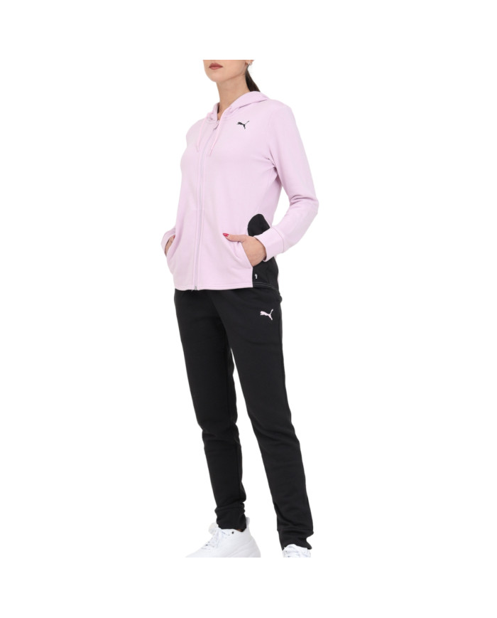 Dres damski Puma CLASSIC HOODED TRACKSUIT TR 67369960 Różowy - Sklep online Mastersport