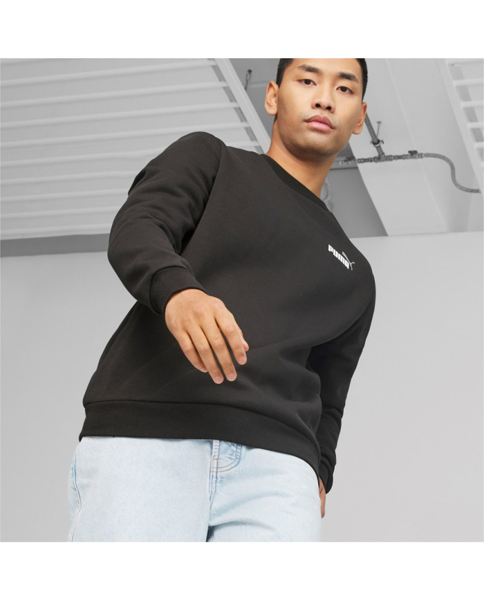 Bluza męska Puma ESS+ 2 COL SMALL LOGO FL 67447261 Czarna - Sklep online Mastersport