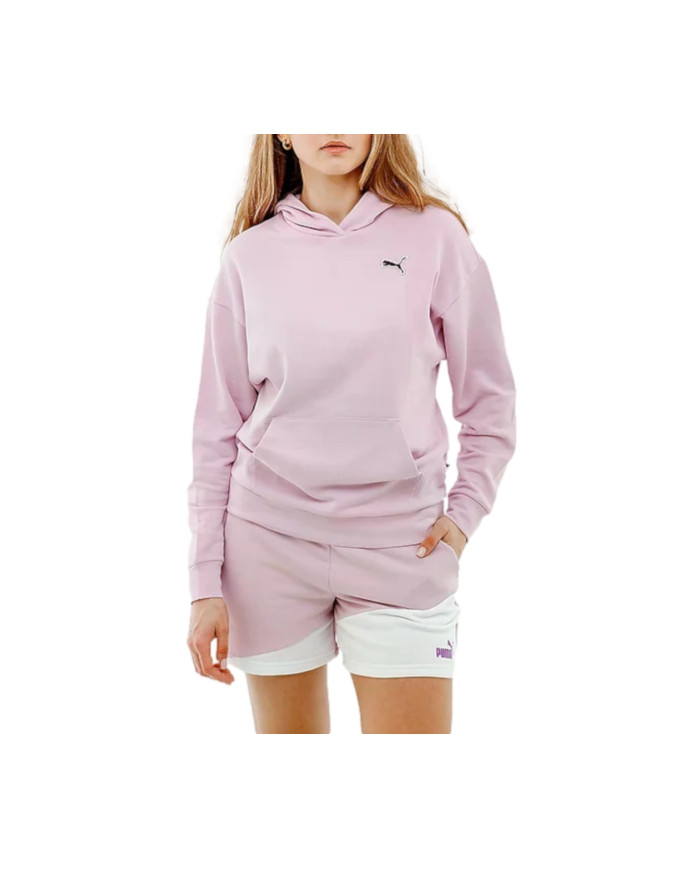 Bluza damska Puma BETTER ESSENTIALS HOODIE TR 67598860 Fioletowa - Sklep online Mastersport