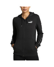 Bluza damska Puma ESS TAPE FZ HOODIE FL 67599701 Czarna - Sklep online Mastersport