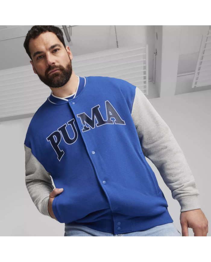 Bluza męska Puma SQUAD TRACK JACKET TR 67897117 Niebieska - Sklep online Mastersport