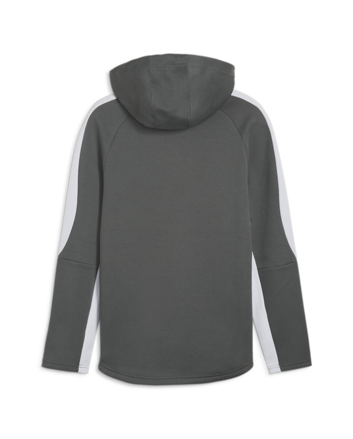 Bluza męska Puma EVOSTRIPE FULL-ZIP HOODIE 67899580 Szara - Sklep online Mastersport