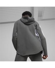 Bluza męska Puma EVOSTRIPE FULL-ZIP HOODIE 67899580 Szara - Sklep online Mastersport