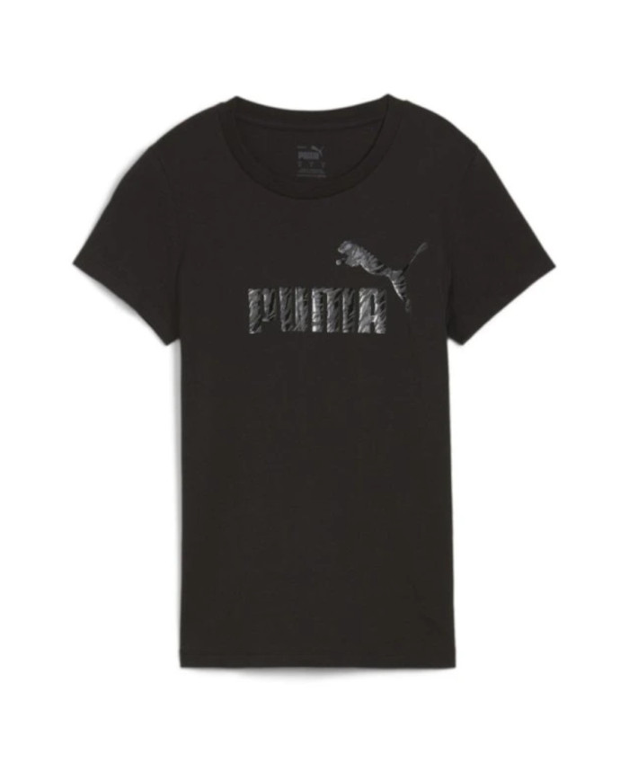 Koszulka damska Puma ESS+ ANIMAL TEE 68149001 Czarna - Sklep online Mastersport