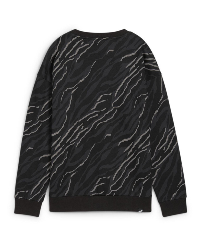 Bluza damska Puma ESS+ ANIMAL AOP CREW FL 68149101 Czarna - Sklep online Mastersport