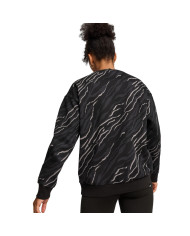 Bluza damska Puma ESS+ ANIMAL AOP CREW FL 68149101 Czarna - Sklep online Mastersport