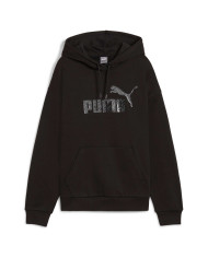 Bluza damska Puma ESS+ ANIMAL HOODIE 68149201 Czarna - Sklep online Mastersport